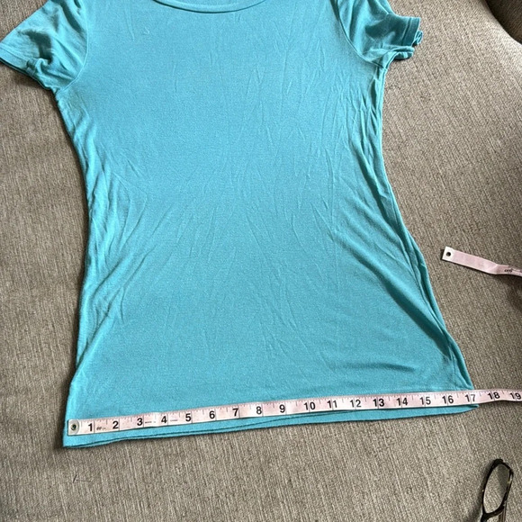 Michael stars one size fits most turquoise blue t shirt - Picture 8 of 8